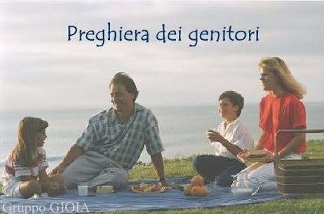 Preghiera dei Genitori per la Prima Comunione