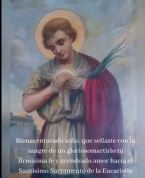 San tarcisio preghiera