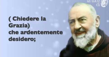 Preghiera di Padre Pio per Chiedere Grazie